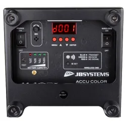 JBSYSTEMS - ACCU COLOR BLACK FOCO LED 6x10W RGBWA (BATERÍA INCL.) JBSYSTEMS
