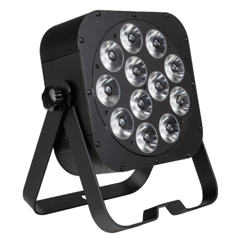 JBSYSTEMS - LED PLANO12-6in1 FOCO LED PLANO NEGRO 12x20W RGBLA+UV JB SYSTEMS