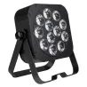 JBSYSTEMS - LED PLANO12-6in1 FOCO LED PLANO NEGRO 12x20W RGBLA+UV JB SYSTEMS