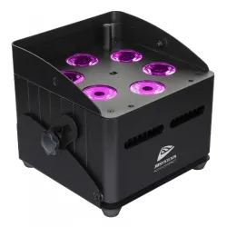 JBSYSTEMS - ACCU-COMPACT FOCO LED 6x10W RGBWA JBSYSTEMS (BATERÍA INCL.)