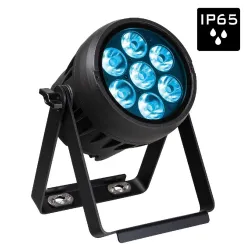 BRITEQ - BTI-AKKUBEAMER 7x15W RGBL IP65 BRITEQ (BATERÍA INCL.)