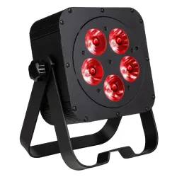 JBSYSTEMS - LED PLANO 5-6in1 FOCO LED PLANO NEGRO 5x20W RGBLA+UV JB SYSTEMS