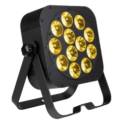 JBSYSTEMS - LED PLANO12-6in1 FOCO LED PLANO NEGRO 12x20W RGBLA+UV JB SYSTEMS