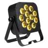 JBSYSTEMS - LED PLANO12-6in1 FOCO LED PLANO NEGRO 12x20W RGBLA+UV JB SYSTEMS