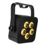 JBSYSTEMS - LED PLANO 5-6in1 FOCO LED PLANO NEGRO 5x20W RGBLA+UV JB SYSTEMS