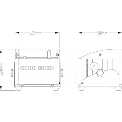 JBSYSTEMS - ACCU-COMPACT FOCO LED 6x10W RGBWA JBSYSTEMS (BATERÍA INCL.)