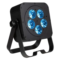 JBSYSTEMS - LED PLANO 5-6in1 FOCO LED PLANO NEGRO 5x20W RGBLA+UV JB SYSTEMS