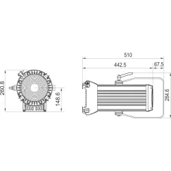 BRITEQ - BT-THEATRE HD1 TEATRO 200W RGBAL BRITEQ