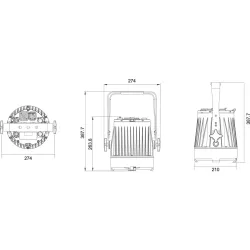 BRITEQ - BT-SMARTZOOM 120W RGBW BRITEQ