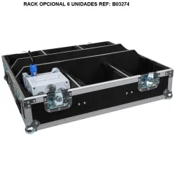 BRITEQ - BT-AKKULITE IP 6x 10W RGBWA IP65 BRITEQ (BATERÍA INCL.)