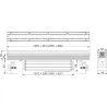 BRITEQ - LDP-COLORBAR 24FC 24x4W RGBW IP65 BRITEQ