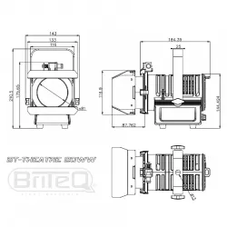 BRITEQ - BT-THEATRE 20WW TEATRO 20W BRITEQ