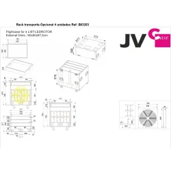 BRITEQ - BT-LEDROTOR VENTILADOR MULTIEFECTOS BRITEQ