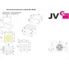 BRITEQ - BT-LEDROTOR VENTILADOR MULTIEFECTOS BRITEQ