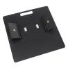BRITEQ - BTI-AKKUPOLE BLACK POSTE ILUMINACIÓN LED 4x5W IP-64 BATERÍA DMX BRITEQ