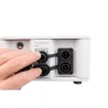 BRITEQ - BTI-AKKUPOLE WHITE POSTE ILUMINACIÓN LED 4x5W IP-64 BATERÍA DMX BRITEQ
