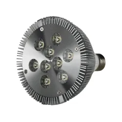 BRITEQ - LÁMPARA LED PAR-38  9x3W BLANCO CÁLIDO