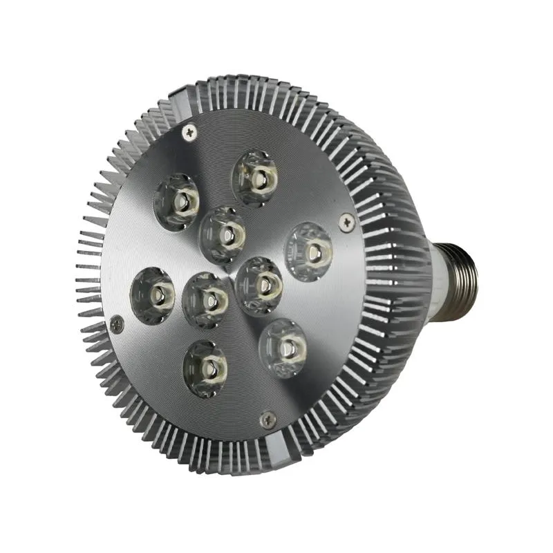 BRITEQ - LÁMPARA LED PAR-38  9x3W BLANCO CÁLIDO