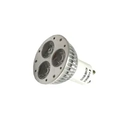 QUARKPRO LED - DICROICA GU-10 3x1W 220V BLANCO FRÍO 60º