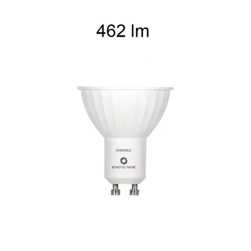 LÁMPARA LED GU-10 6W 2700K BLANCO CÁLIDO