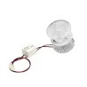 QUARKPRO LED - TRISPOT LED 3x3W DC700mA 12V 3200k 45º BLANCO CÁLIDO ENFOQUE DIFUSO