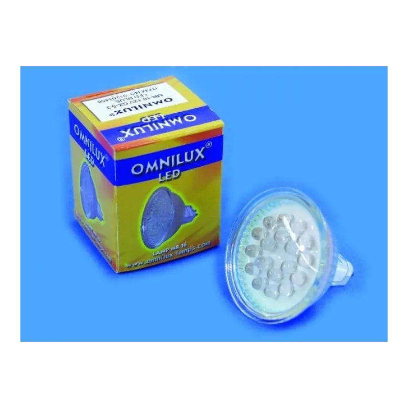 LAMP. DICROICA 12V 18x LEDS L.NEGRA
