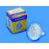 LAMP. DICROICA 12V 18x LEDS L.NEGRA