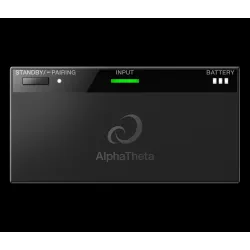 ALPHATHETA - HDJ-F10-TX BLACK AURICULARES INALAMBRICOS + TRANSMISOR