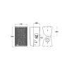 AUDIOPHONY - SLINE110W ALTAVOZ PASIVO 10" 250Wrms BLANCO AUDIOPHONY