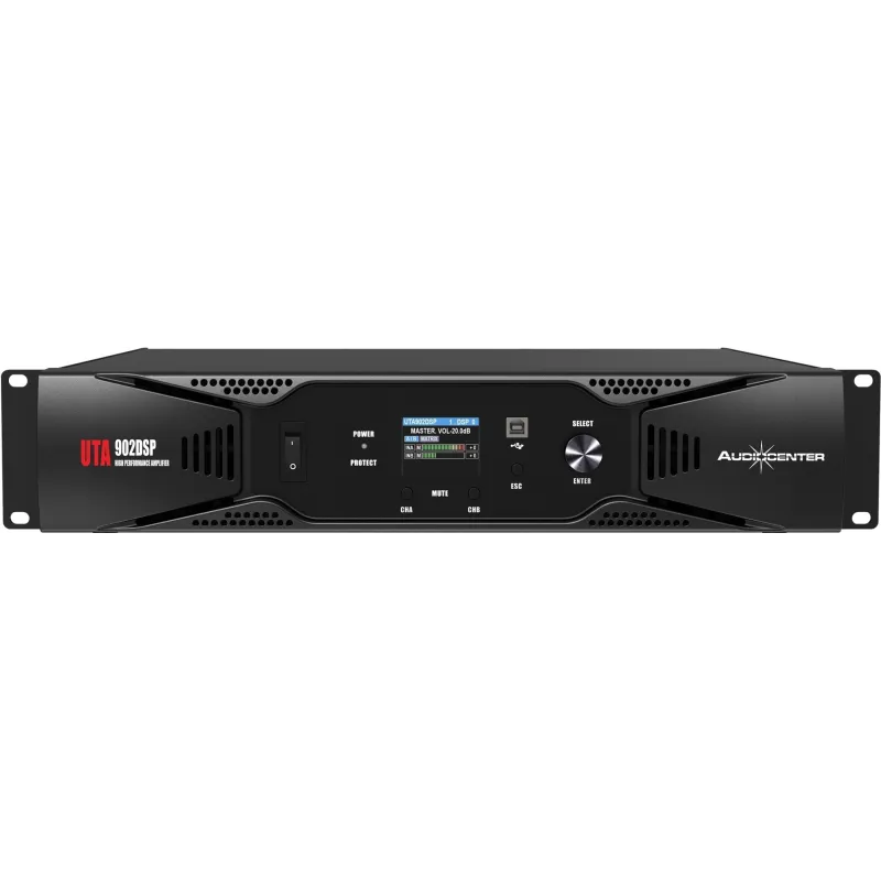 AUDIOCENTER - ETAPA POTENCIA DIGITAL DSP UTA-900 2 x 900w AUDIOCENTER