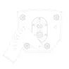 AUDIOPHONY - SOPORTE PARED PARA MYOS08A AUDIOPHONY