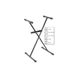 AUDIOPHONY - KB-UNO SOPORTE TECLADO STANDARD AUDIOPHONY