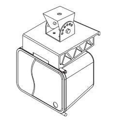 AUDIOPHONY - CUB-TRUSS1 SOPORTE DE FIJACION PARA CUB SAT4