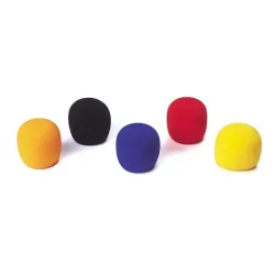 JBSYSTEMS - SET 5 ANTISOPLOS COLORES PARA MICRÓFONO