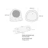 AUDIOPHONY - STONE30 ALTAVOZ TIPO PIEDRA IP66 30W 8" 100V AUDIOPHONY