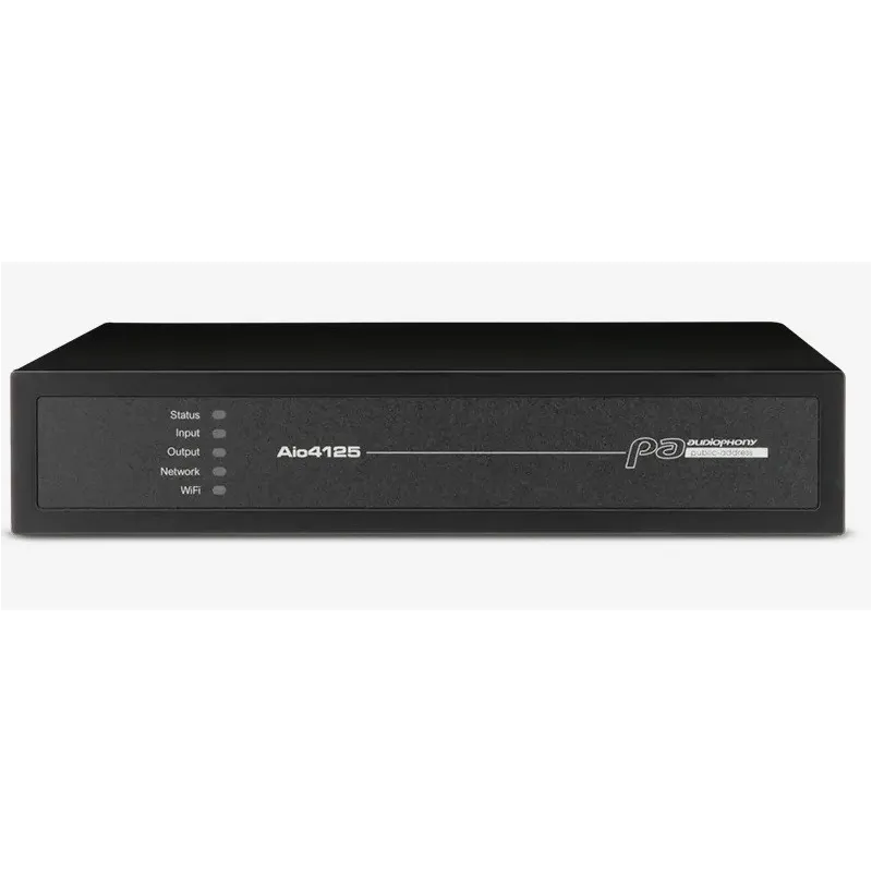 AUDIOPHONY - AIO4125 MATRIZ AUDIO AMPLIFICADA 4 x 125 W