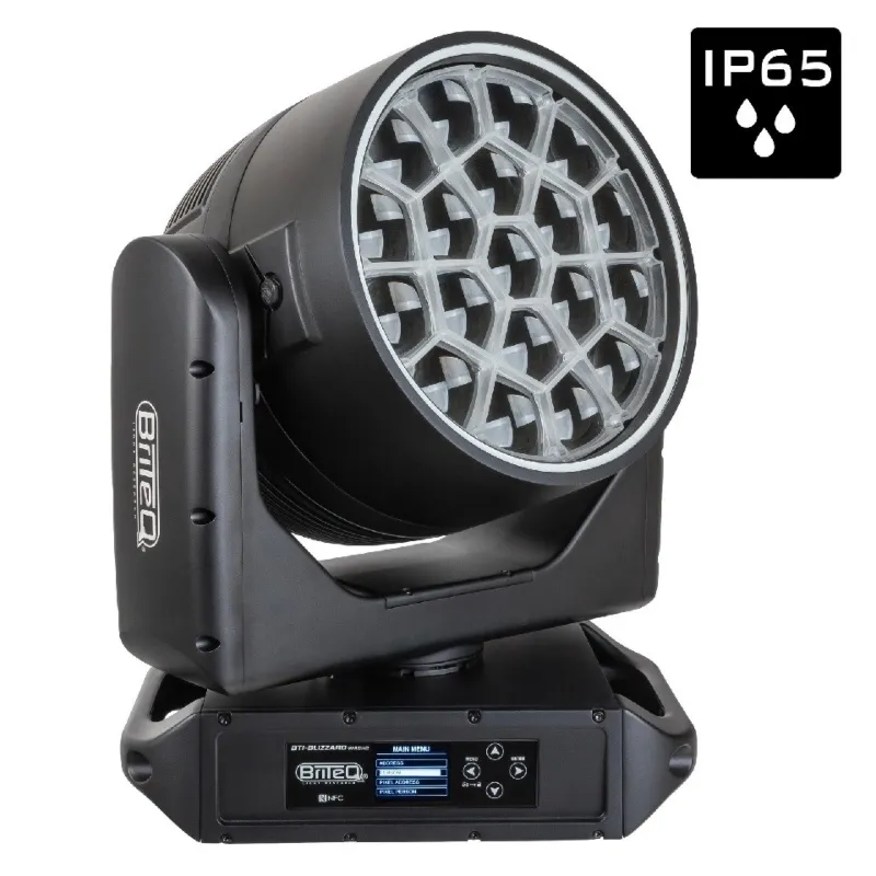 BRITEQ - BTI-BLIZZARD WASH2s CABEZA MOVIL LED WASH IP-65 19x50W RGBL BRITEQ