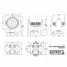 BRITEQ - BTI-BLIZZARD WASH2s CABEZA MOVIL LED WASH IP-65 19x50W RGBL BRITEQ