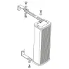 AUDIOPHONY - CLS440 COLUMNA 2 VÍAS 4x2.5" 20/40W 100V IP44 AUDIOPHONY