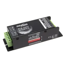 MAXLUM - INTERFACE DMX 4CH RGB 12 / 24V MAXLUM