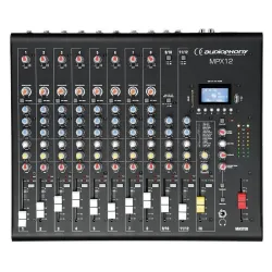 MPX-12 MEZCLADOR 6C DSP /USB / SD / BT AUDIOPHONY
