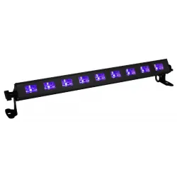 PROYECTOR LUZ NEGRA LED UV-BAR 9 JBSYSTEMS