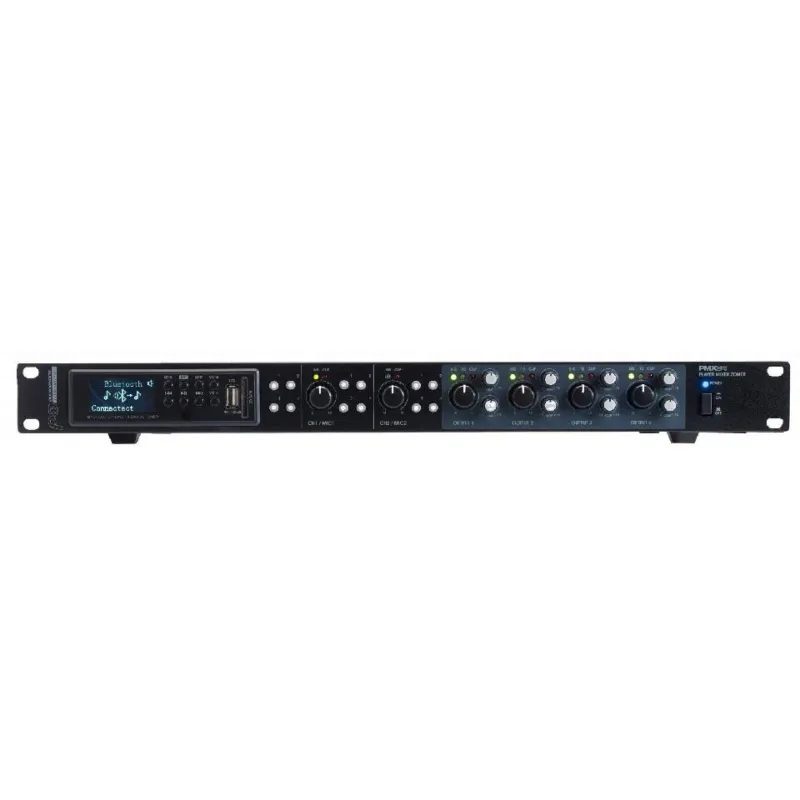 AUDIOPHONY - PMX34 MEZCLADOR - 2 IN / 4 OUT - USB / SD / TUNER / BLUETOOTH AUDIOPHONY