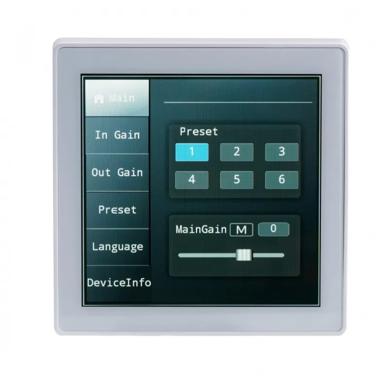 AUDIOPHONY - DCTL CONTROL TÁCTIL DE PARED PARA DZONE88 AUDIOPHONY