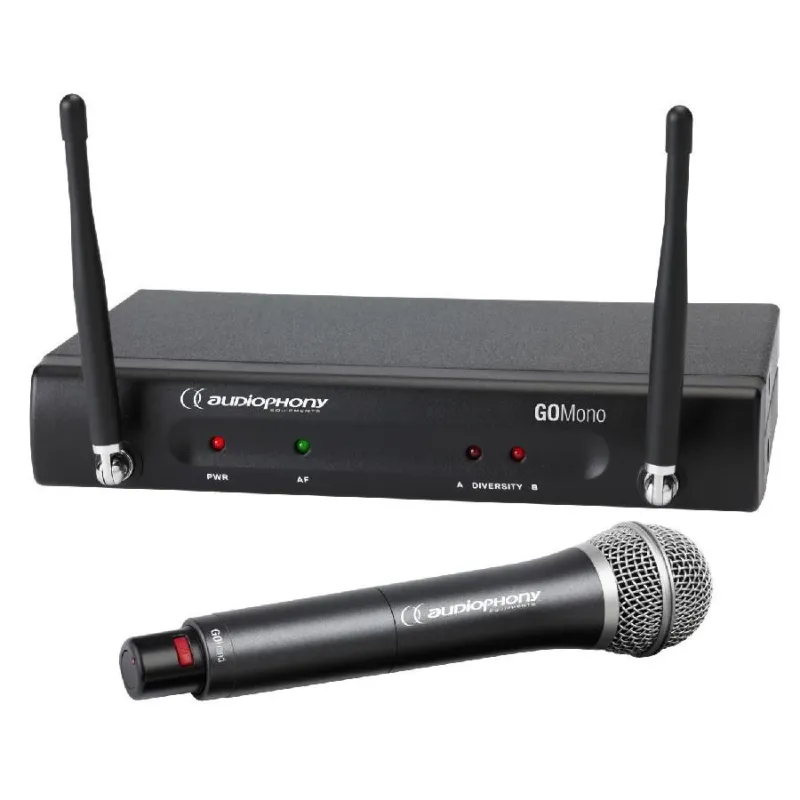 MICROFONO MANO INALAMBRICO GO F5 AUDIOPHONY
