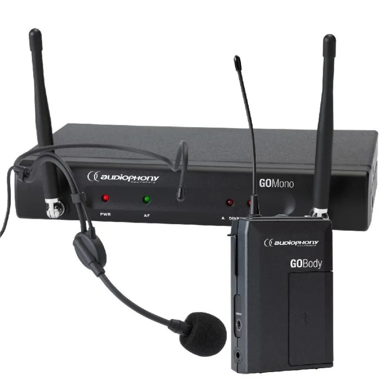 AUDIOPHONY - PACK GO-HEAD MICRÓFONO DIADEMA F5 500MHz AUDIOPHONY
