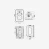 ALTAVOZ PASIVO 6,5\" 60W 100V IP-55 EHP660IPB AUDIOPHONY (PAREJA)