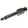 ADAPTADOR. RCA HEMBRA A JACK MONO ALUMINIO