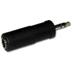 ADAPTADOR JACK 6,35 HEMBRA A JACK MACHO 3.5 ST