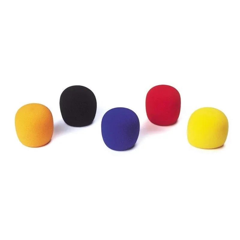 JBSYSTEMS - SET 5 ANTISOPLOS COLORES PARA MICRÓFONO